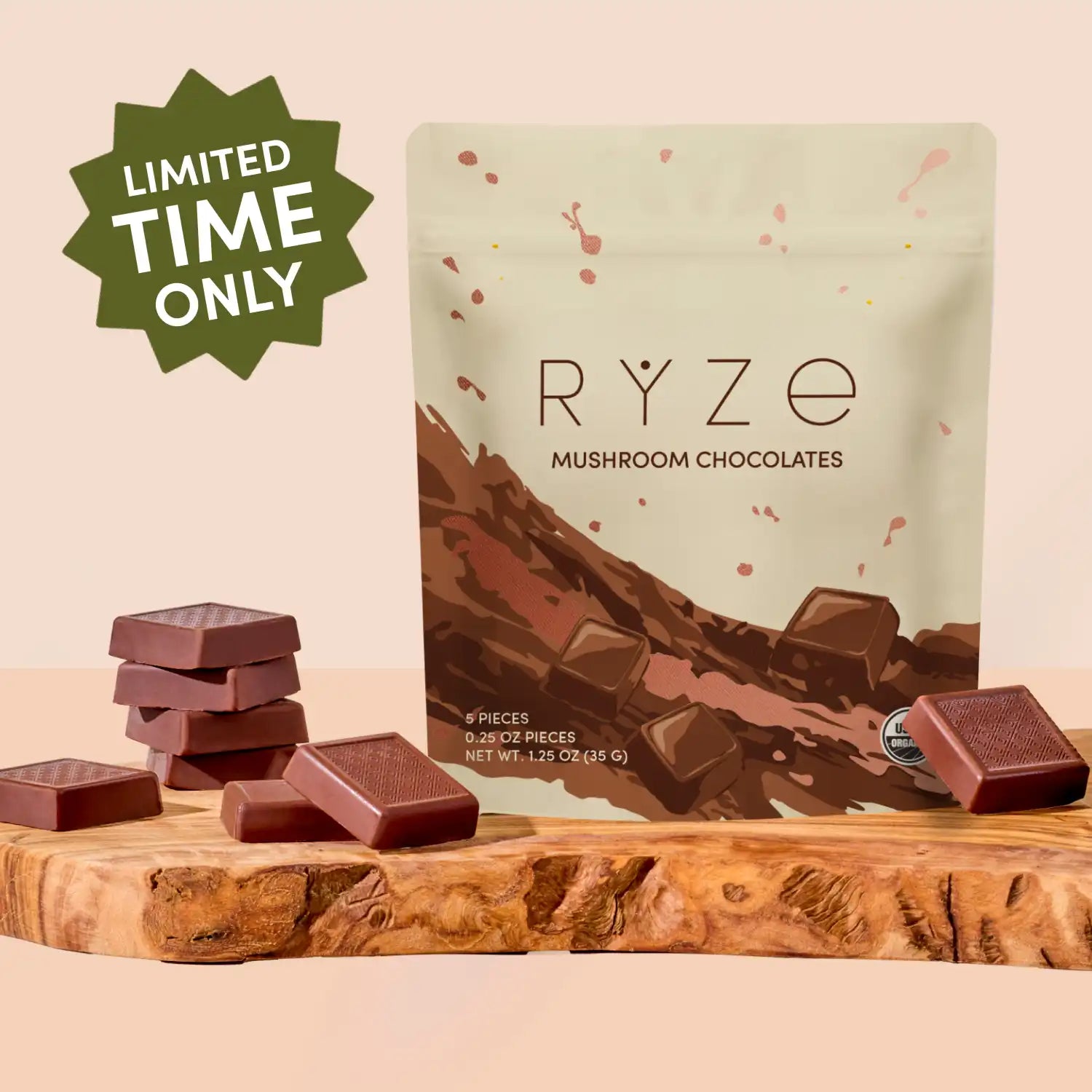 Mushroom Chocolates (15 pieces)