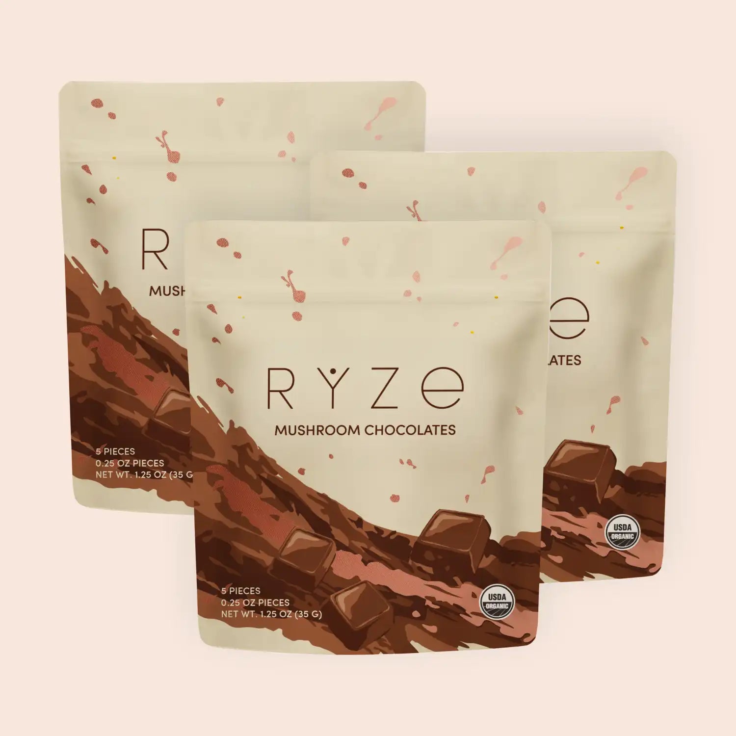 Mushroom Chocolates (15 pieces)