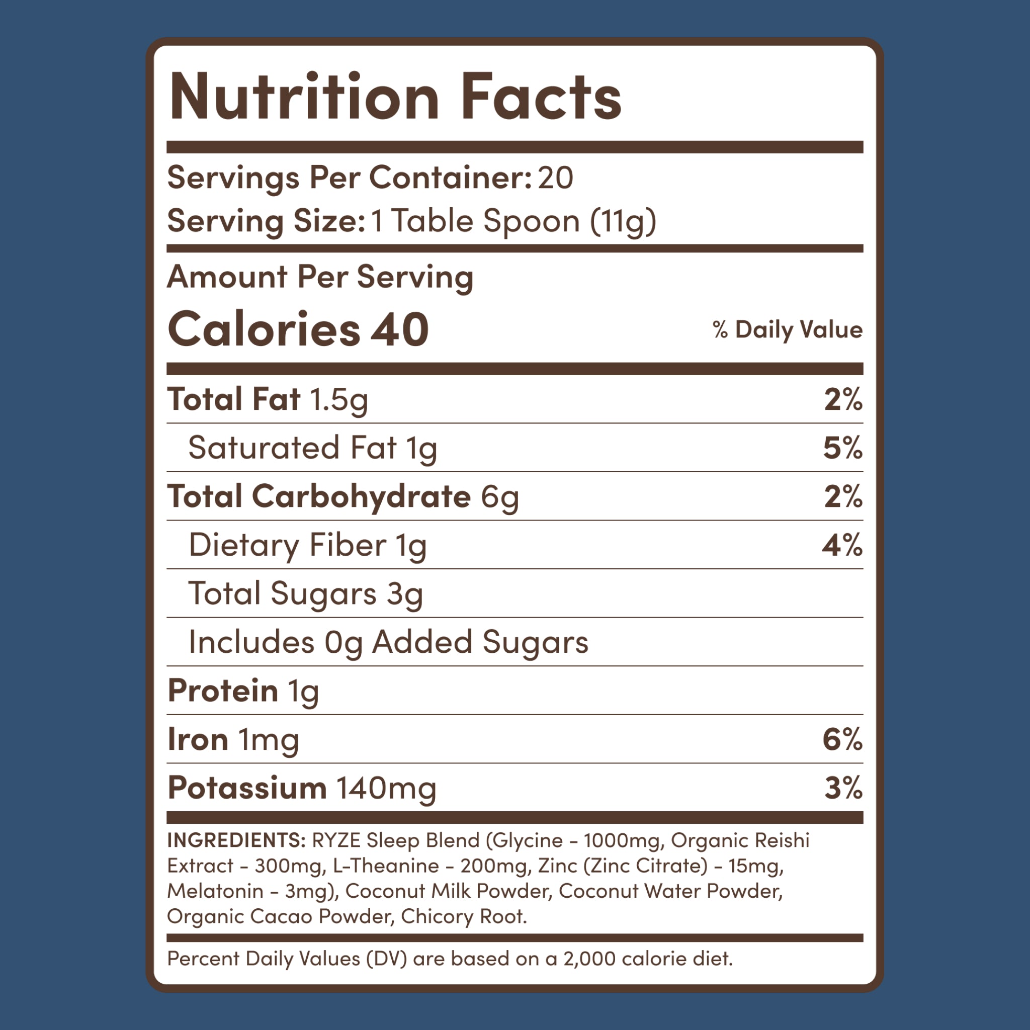 Mushroom Hot Cocoa (1 Pack - 20 Servings)