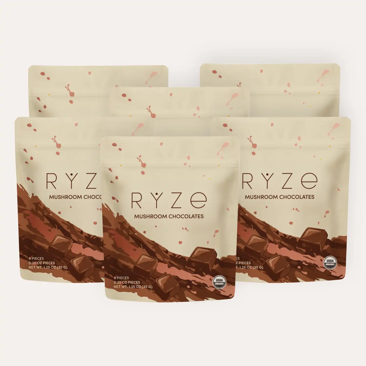 Mushroom Chocolates (30 pieces)