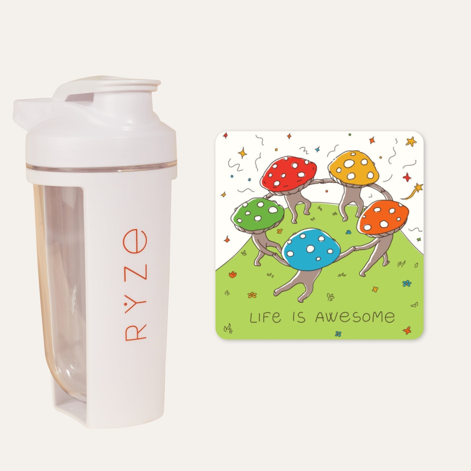 Shaker Bottle + FREE Gifts
